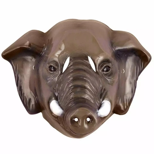 Elephant Mask Childs Plastic