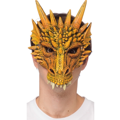 Fantasy Dragon Mask (Orange)