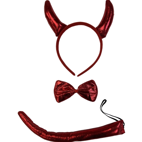 Lamé Devil Costume Kit