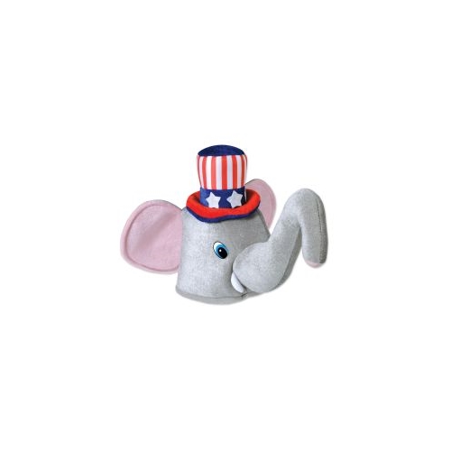 Patriotic Elephant Plush Hat