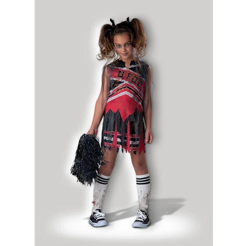 Spiritless Cheerleader (5pc) Childs Costume