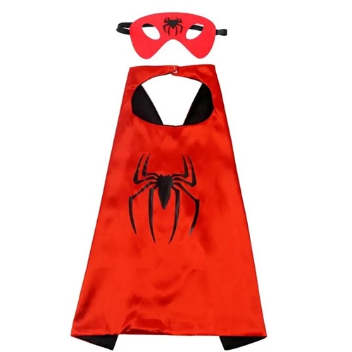 Super Hero Cape with Mask Childs