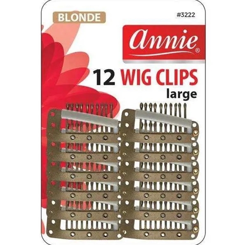 Wig Clips Large 12 Count