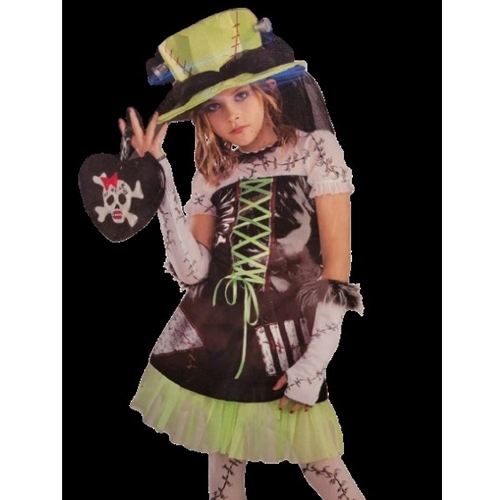 Monster Bride Childs Costume Size 10-12