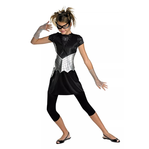 Spider-Girl Black Suited Childs/Teen Costume
