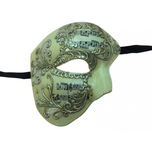 Phantom Mask Deluxe w/Music Notes