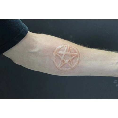 Pentabrand Raised Pentacle Latex Free