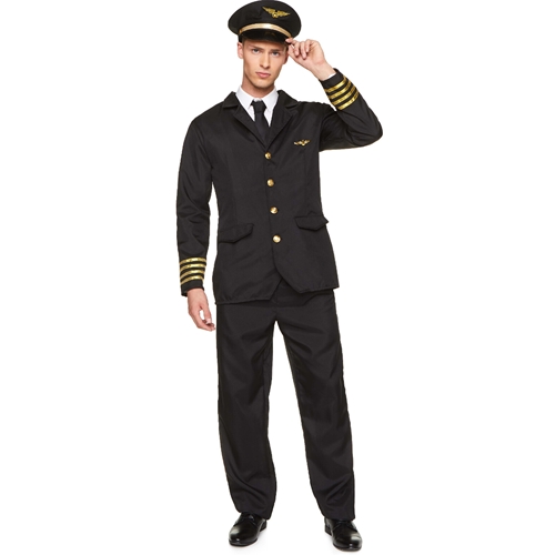 Airline Pilot Adult Costume