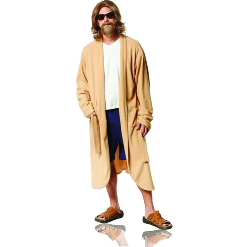 Lazy Guy Robe with Wig & Goatee Adult
