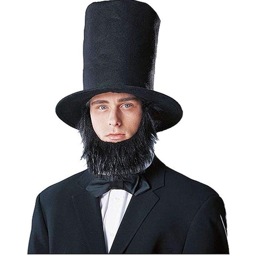 Lincoln Kit Hat with Beard