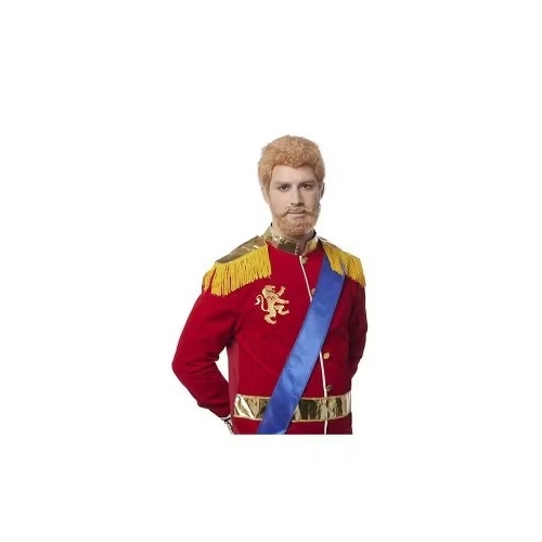 Prince Wig and Beard Red