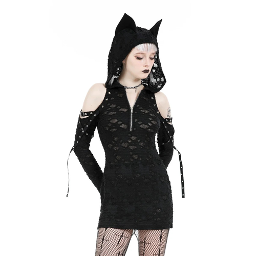 Punk Devil Cat Dress