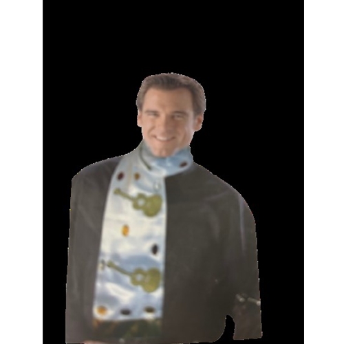 Scarf Elvis Satin White