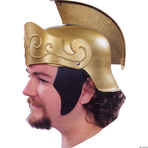 Roman Helmet Gold Molded Brush