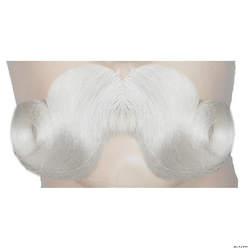 Santa Moustache Yak White
