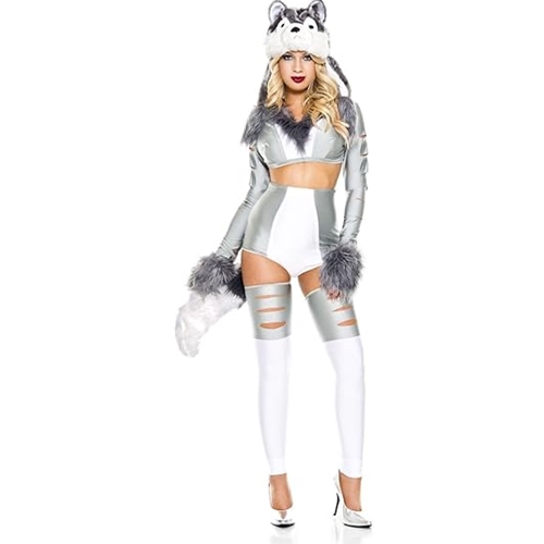 Wild Wolf (6pc) Adult Costume
