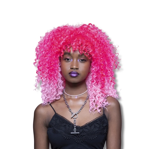 Manic Panic® Pink Passion™ Ombre Curl Girl™ Wig