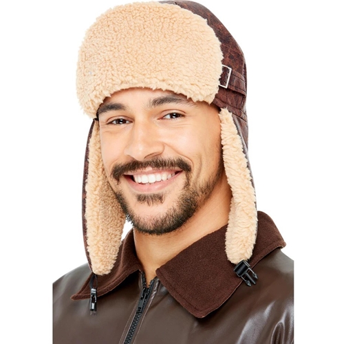 Pilot Flying Hat Brown