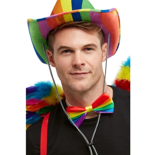 Rainbow Bow Tie