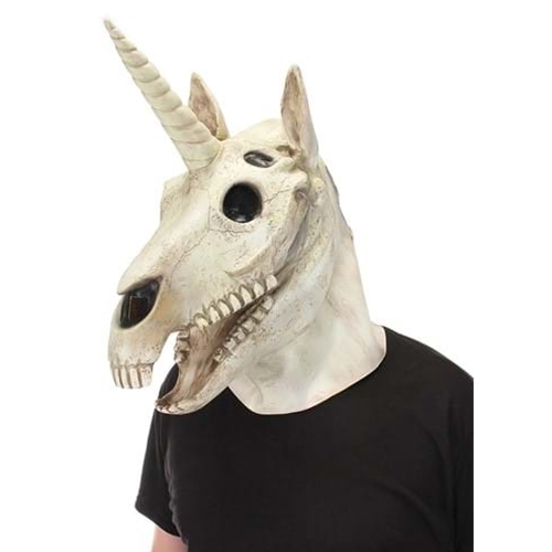 Unicorn Skull Mouth-Mover Mask