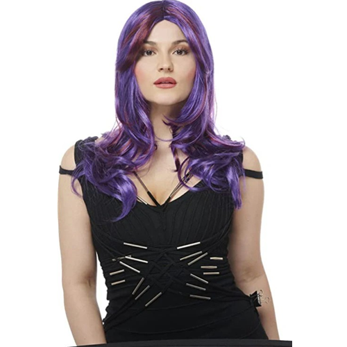Purple Passion Purple/Red Wig