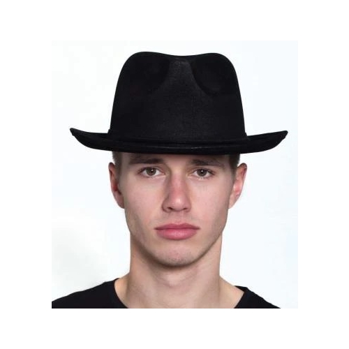Gangster Hat Black