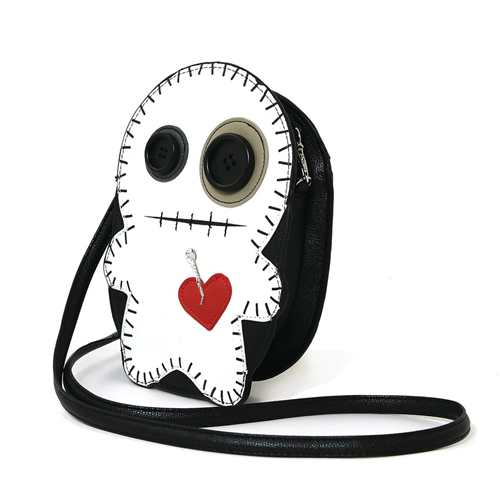 Stitched Voodoo Doll Crossbody Bag