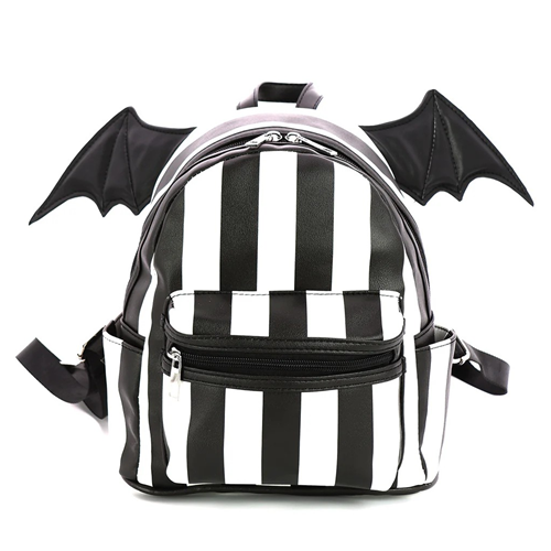 Bat Wing Striped Mini Backpack