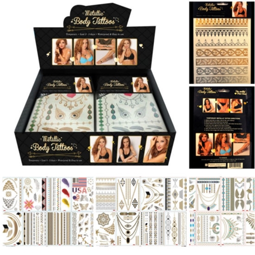 Metallic Tattoo Assortment