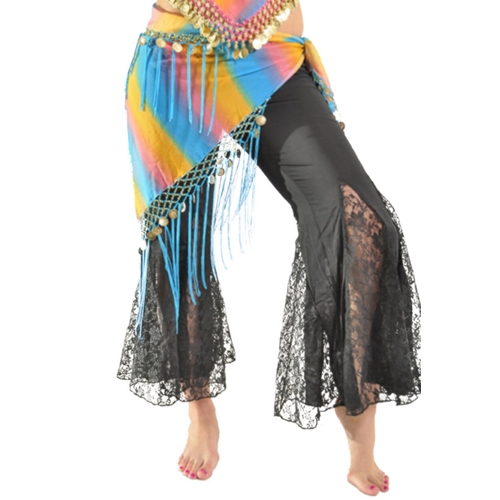 Rainbow Triangle Sash with Coins