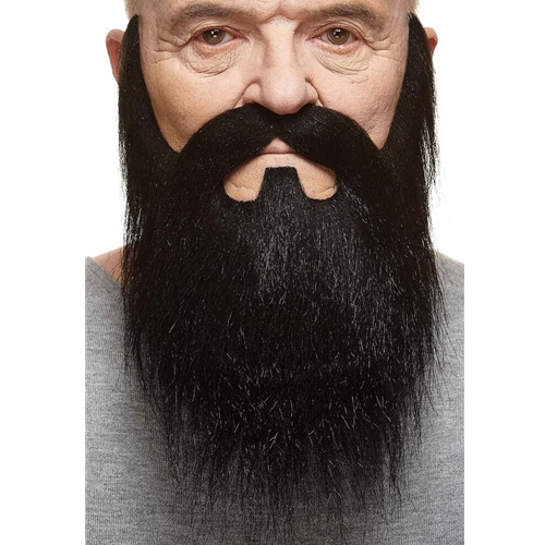 Lord Moustache and Beard Black