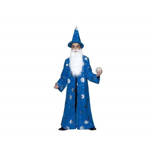 Wizard Robe (3pc) Blue Child Costume