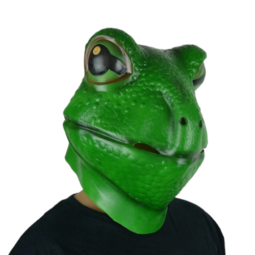 Frog Vinyl Mask