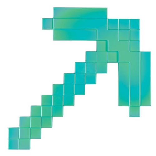 Minecraft Diamond Pickaxe 15.75"