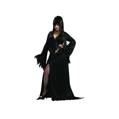 Elvira 3pc Deluxe Adult Costume Plus Size/Queen Size