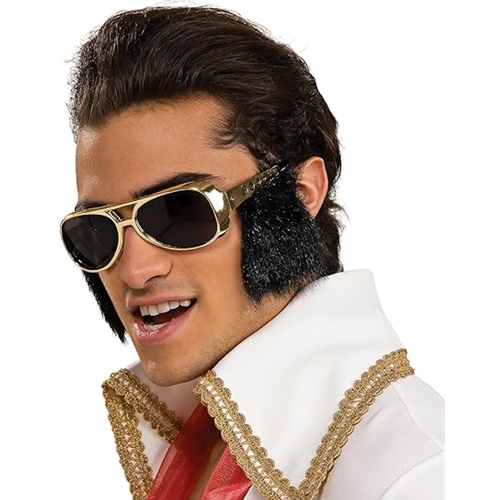Elvis Glasses with Sideburns
