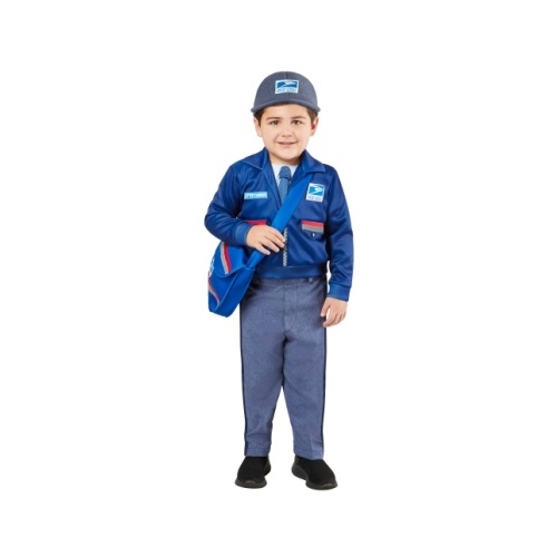 USPS Letter Carrier 4pc Infant/Toddler Costume