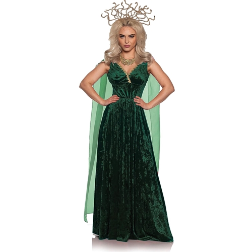 Medusa Snake Goddess 2pc Adult Costume