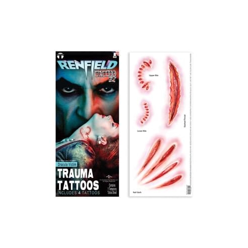 Dracula Victim Tattoo FX