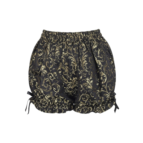 Bloomers Gold/Black Brocade Adult