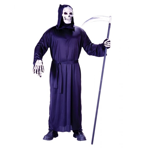 Horror Robe Black Adult
