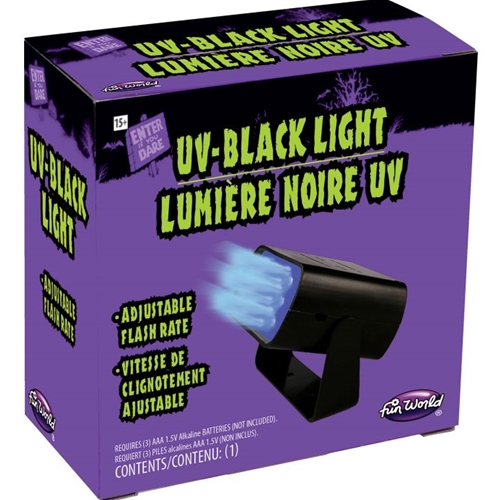 Black Light Strobe Battery Operated