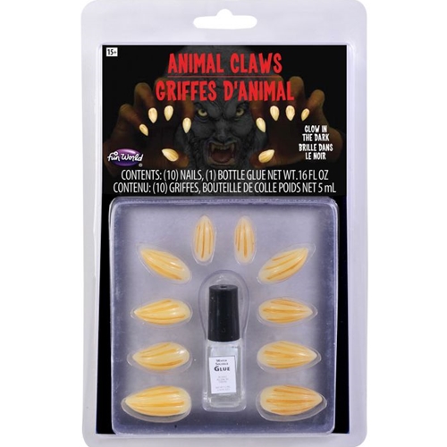 Animal Claws Glow-in-the-Dark