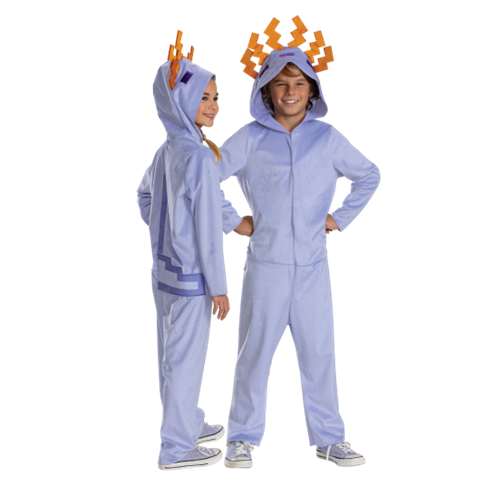 Axolotl Hooded Jumpsuit Child