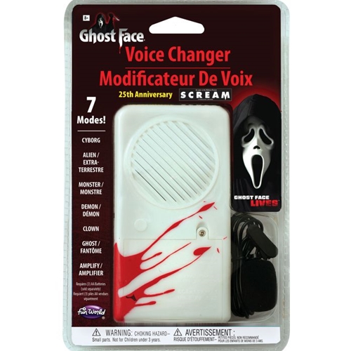 Ghost Face 25th Anniversary Deluxe Voice Changer