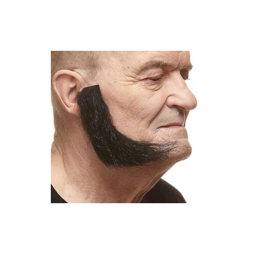 L Shaped Sideburns Mutton Chops