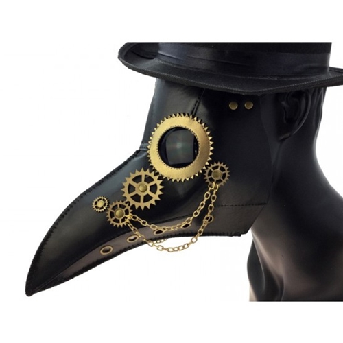 Plague Doctor Steampunk Black