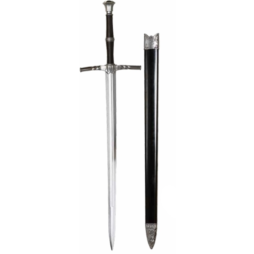 Black Knight Foam Sword with Sheath 47" Long