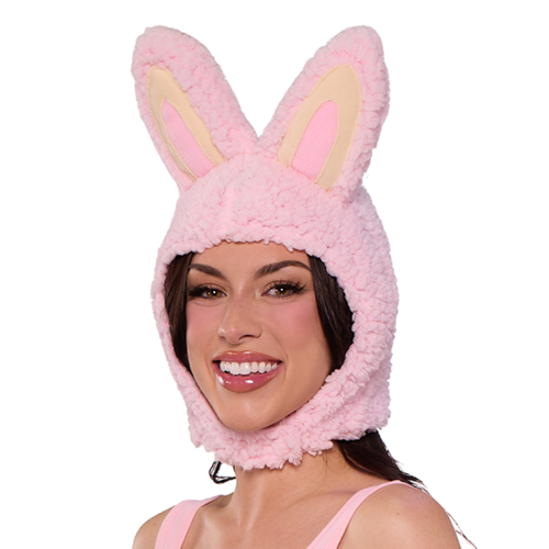 Bunny Monster Hood Available in Pink, Brown, or Green