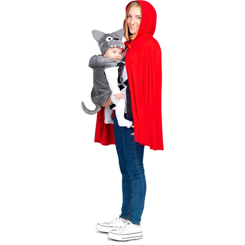 Little Red Riding Hood and Little Bad Wolf Costume Set